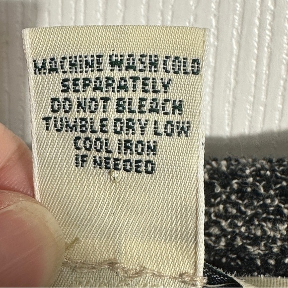 LL Bean jacket/sweater, size 2X, marled gray, layer, spring, autumn, shacket - Picture 8 of 9